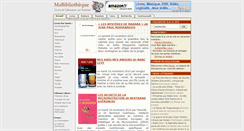 Desktop Screenshot of livres-online.com